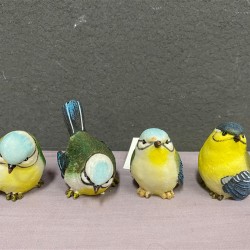 Blue & yellow birds (S)