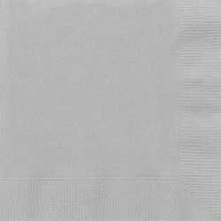 SILVER 20 LUNCH NAPKINS