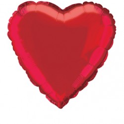 RED HEART 18" FOIL BLN PKG
