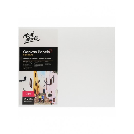 MM Canvas Panels Pack 2 25.4x30.5cm