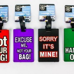 FUNNY LUGGAGE TAGS [144/12]