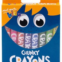 MM Kids Chunky Crayons 8pce
