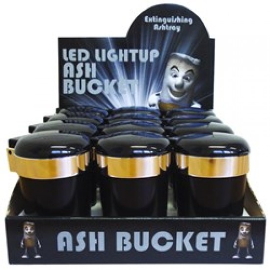ASH BUCKET WITH LED LIGHT IN PDQ