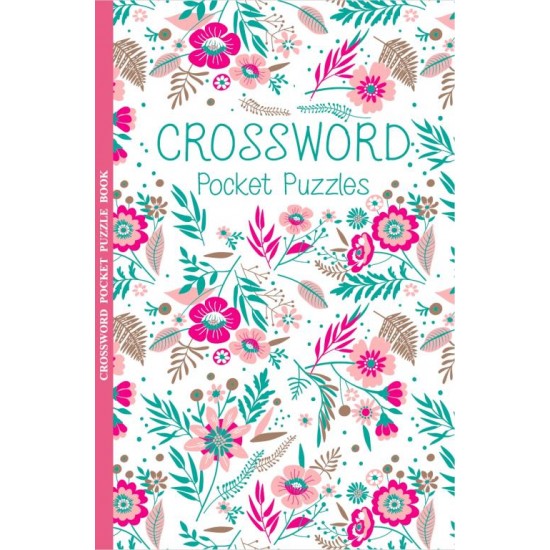 CrossWord Pocket Puzzles-Floral Foil Series