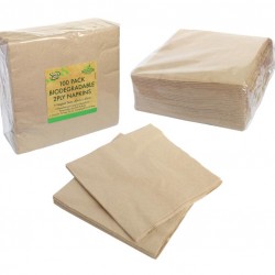 Biodegradable Series Paper Napkin - 40CM X 40CM -100PK