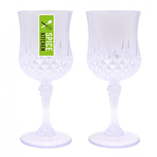 Acrylic Plastic Reusable Wine Glass