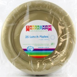 PLATE LUNCH GOLD 180mm P25