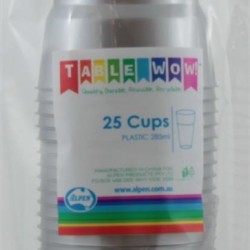 CUP SILVER 285ml P25